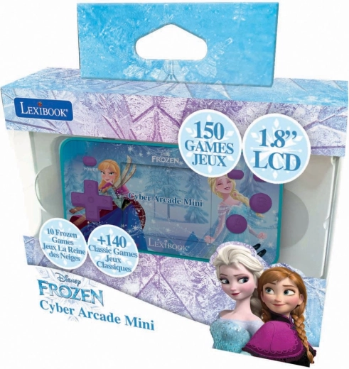 Lexibook Frozen håndholdt spillekonsol med 1,8" LCD-skærm (150 spil)