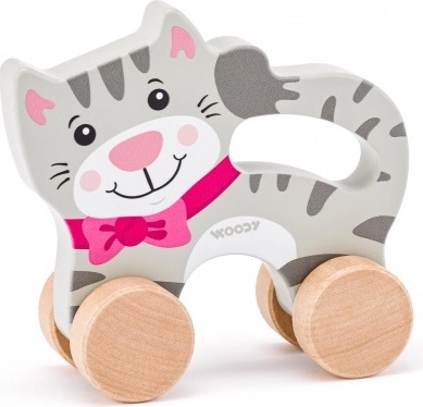 Woodyland kat på hjul med håndtag