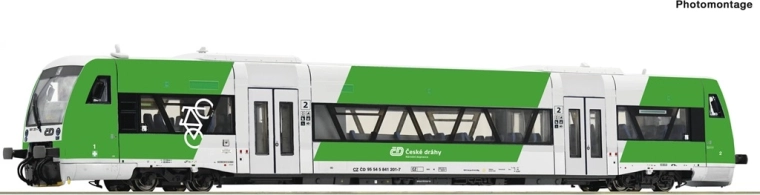Roco dieseldrevet motorvogn Stadler 841 201-7 ČD (H0)