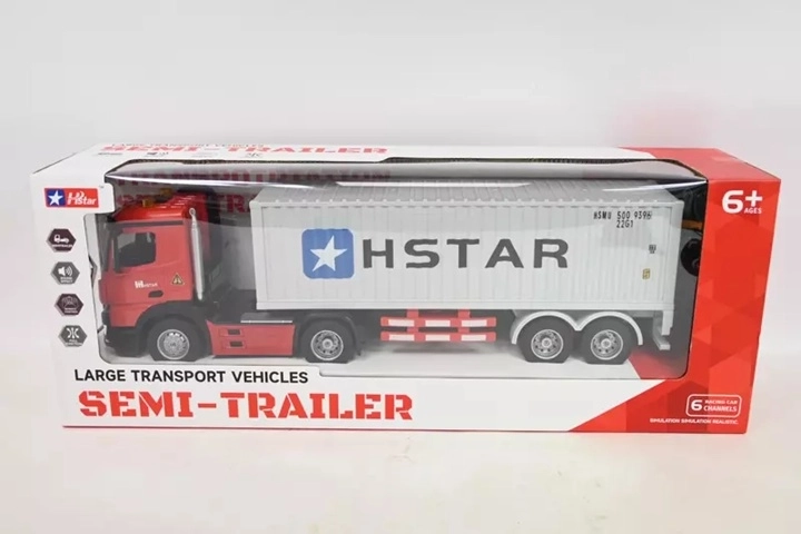 TIR-lastbil med lyd og tilbehør