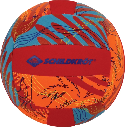 Schildkröt neopren strand-volleyball Beach størrelse 5 rød