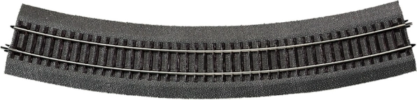 Roco Line buet skinne med ballast