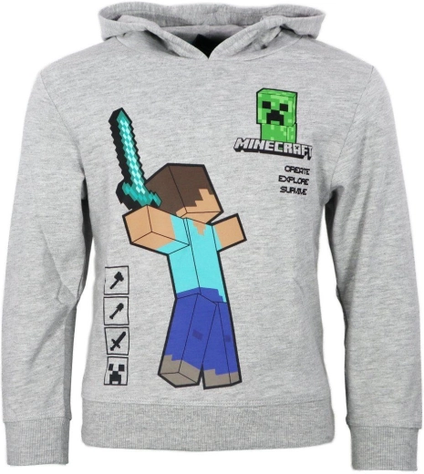 Minecraft-hættetrøje