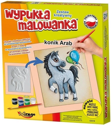 Buet maling – arabisk hest