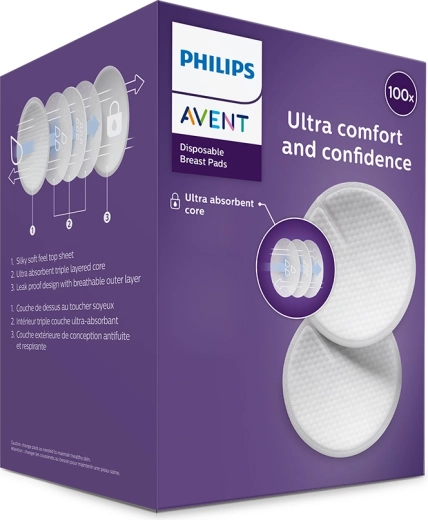 Philips Avent engangsammeindlæg 100 stk.