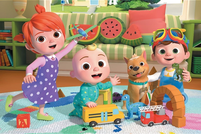 Puslespil 24 brikker Maxi COCOMELON Klar til eventyr