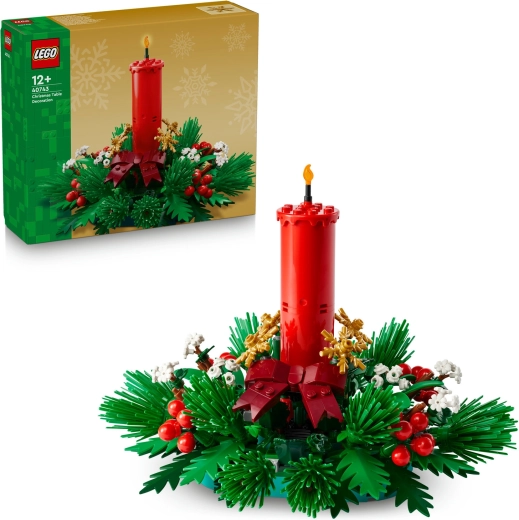 LEGO-julebordsdekoration