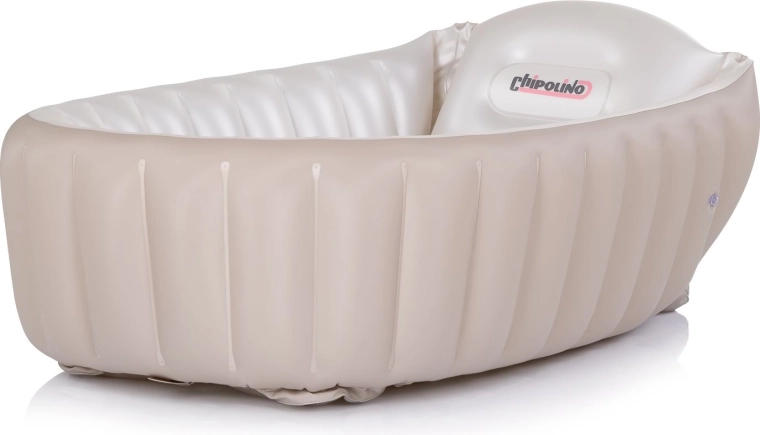 Chipolino oppusteligt babybadekar Baby Cloud – Latte