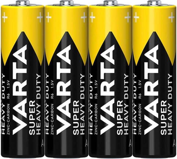 VARTA SuperLife AA R6 zink-kulstofbatterier 4 stk.
