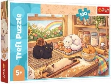 Puzzle Kociaki Łobuziaki 100 brikker