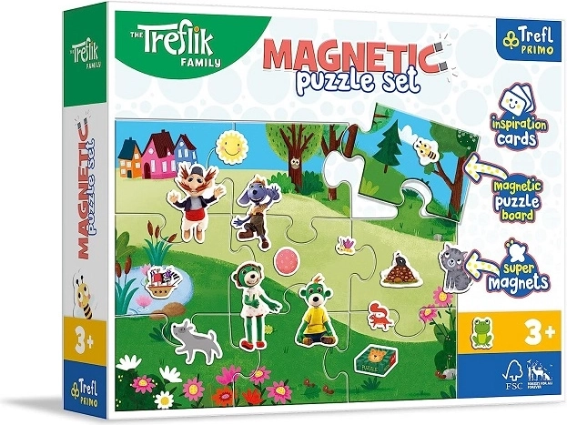 Magnetisk puslespil – Trefliks dag