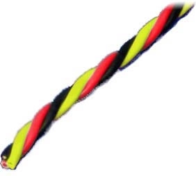 Treleder snoet servo-kabel Hitec 3 × 0,33 mm² - 1 m