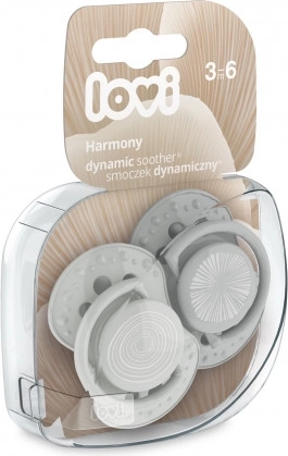 LOVI Silikone dynamisk sut HARMONY 3-6 mdr 2 stk dreng