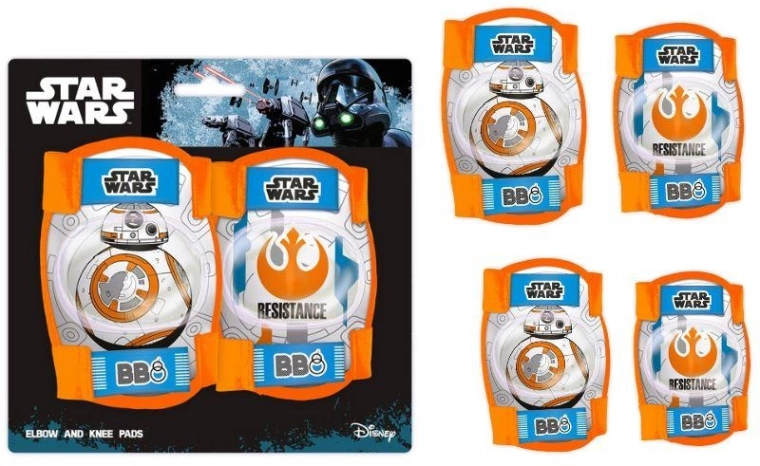Knæ- og albuebeskyttere Star Wars (4 stk.) Seven