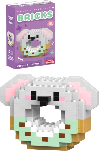 Byggesæt Donut Koala (187 dele)