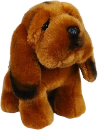 Plys-hund af Sankt Hubert 19 cm