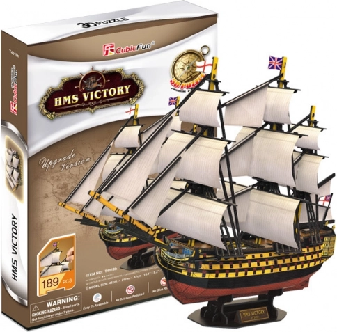CubicFun 3D puslespil Sejlskib HMS Victory