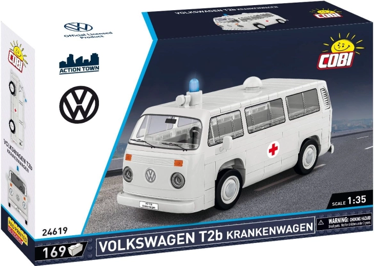 Cobi Volkswagen T2b ambulance 1:35 (169 klodser)