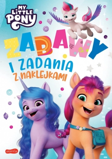 Brochure My Little Pony. Sjove spil og aktiviteter med klistermærker. Filmudgave