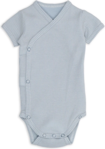 Lodger babybody med korte ærmer ciumbelle blue fogg str. 68