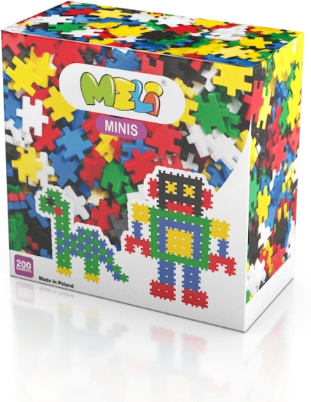 Byggesæt MELI Minis 200 dele