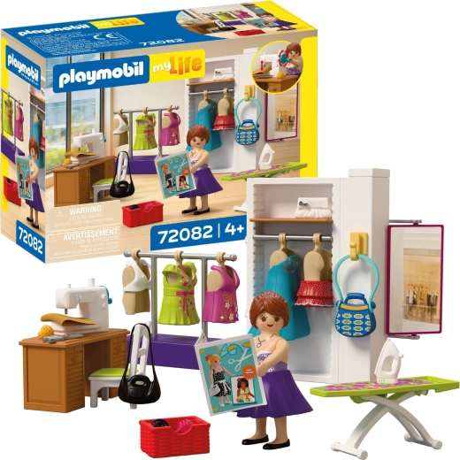 Playmobil Mit liv – modedesigner med tilbehør, 64 dele
