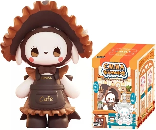 Lucky Emma samlerfigur Secret Forest Coffee Shop blind box - 1 stk.