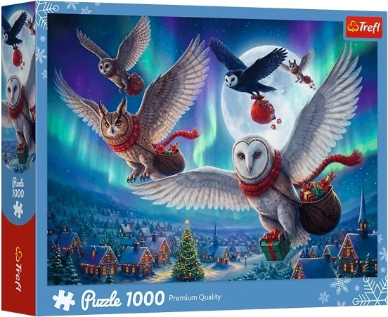 Julelevering-puslespil 1000 brikker - 1 stk.