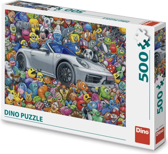 Puzzle Eriks legetøj 500 brikker - 1 stk.