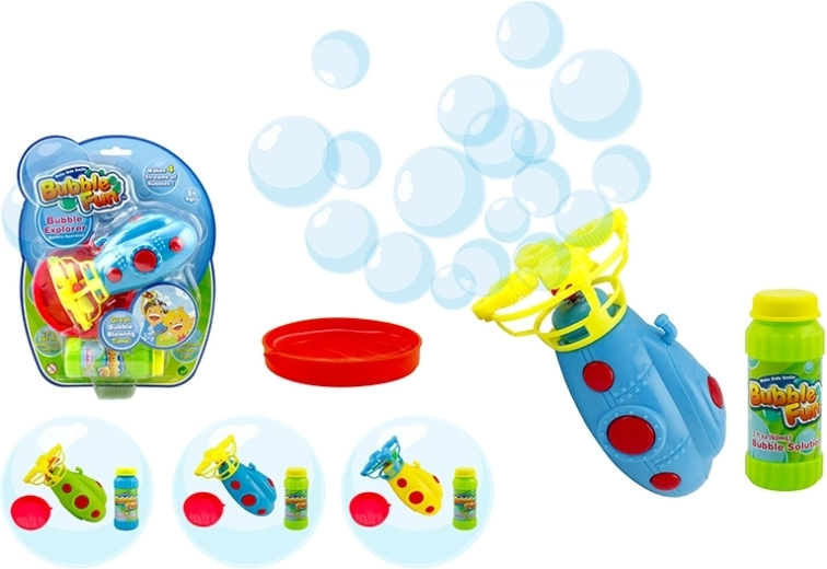 Bubble Fun sæbeboblemaskine ubåd med påfyldning 60 ml
