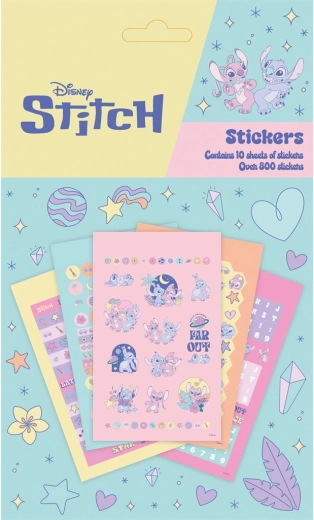 Sæt med Lilo og Stitch-klistermærker, 800 stk.