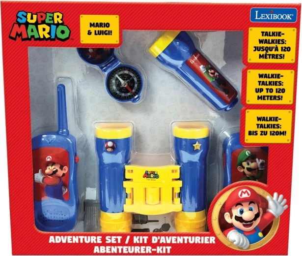 Eventyrsæt med walkie-talkies Super Mario