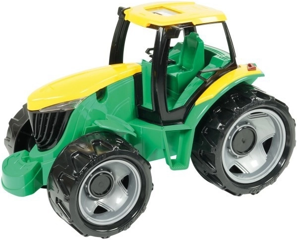 Grøn-gul børnetraktor 48 cm