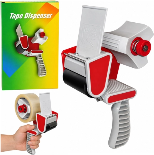 Håndholdt taperdispenser med strammer 50 mm - 1 stk.