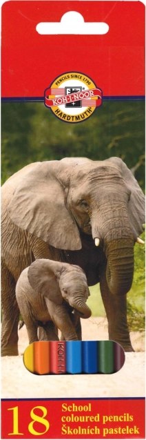 Sæt af farveblyanter 18 stk Koh-i-noor