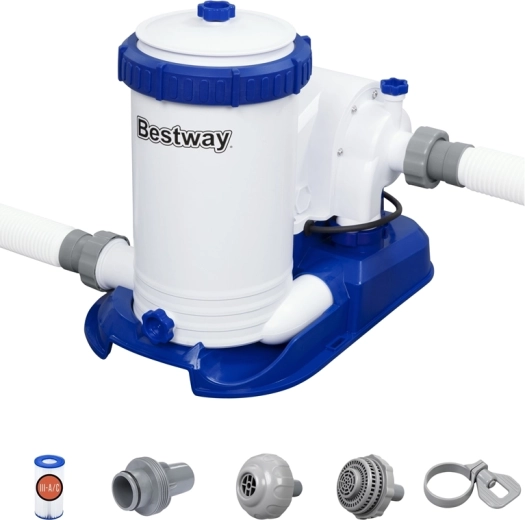 Patronfiltrering med pumpe 9463 l/t BESTWAY