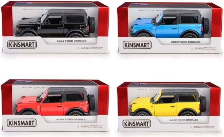Metamodel Ford Bronco hardtop 2022 1:34