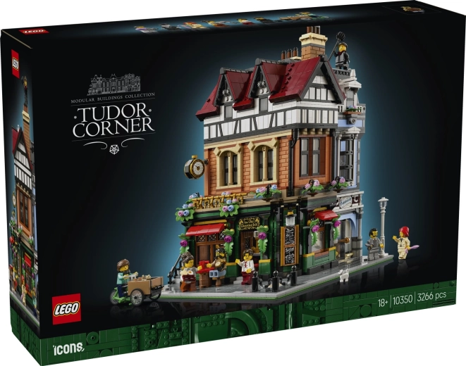 LEGO Icons Tudor corner – hus i engelsk stil
