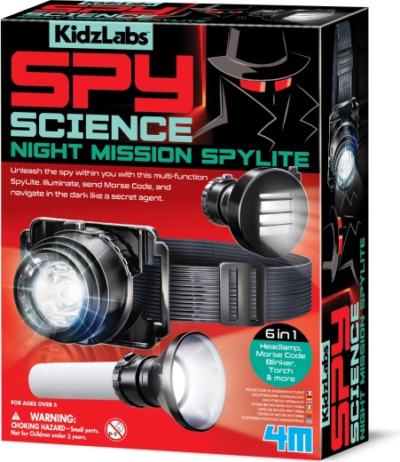 4M KidzLabs Spy nattemission