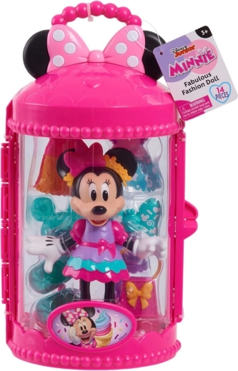 Disney Minnie Mouse-modedukke med tilbehør