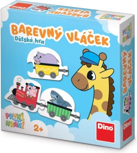 Første spil: farverig togbane – læringsspil for de mindste