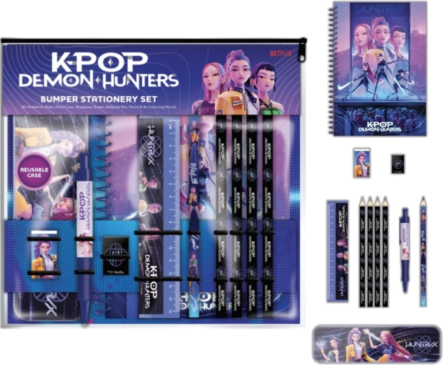 K-pop Demon Hunters stort skolesæt HUNTR/X