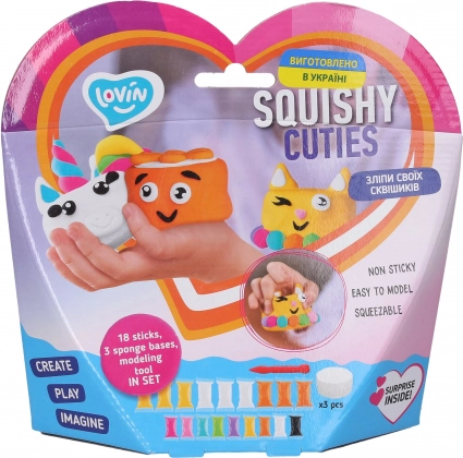 Sæt til fremstilling af skumfigurer