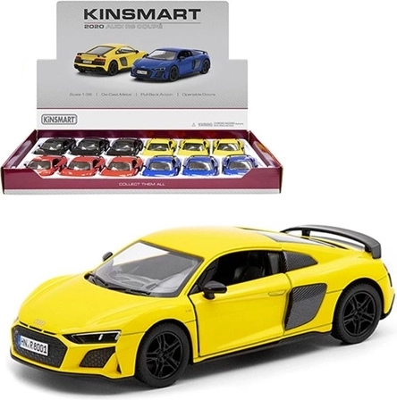 Modelbil Audi R8 Coupé 2020 i målestoksforholdet 1:36