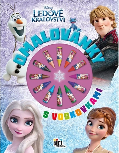 Malebog med voksfarver – Frost