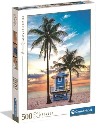Clementoni-puslespil Miami Beach, Florida, 500 brikker