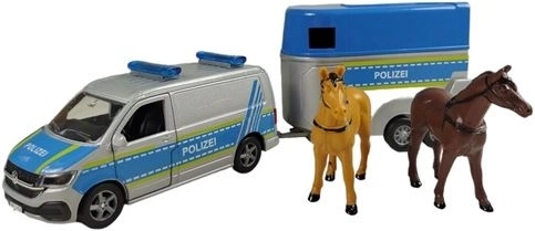 VW T6 politivarevogn med hestetrailer