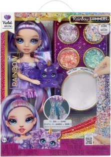 Rainbow High Shimmers Slime-dukke Violet