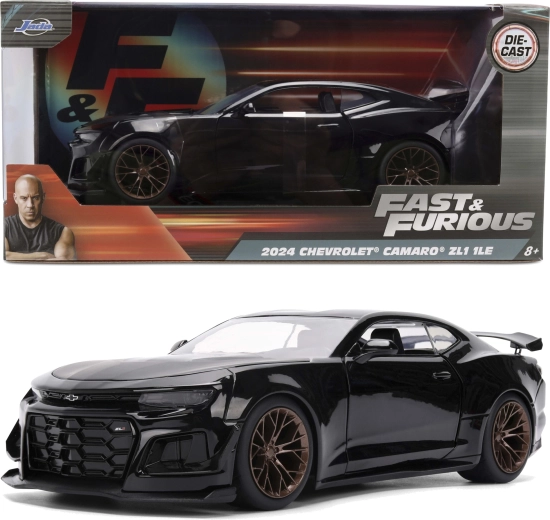 Bilmodel 2024 Chevrolet Camaro ZL1 FAST & FURIOUS 19 cm