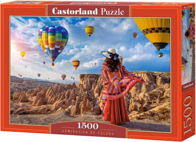 Puslespil 1500 brikker Admiration of Colors